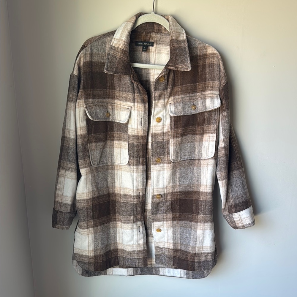 Plaid Shirt Jacket